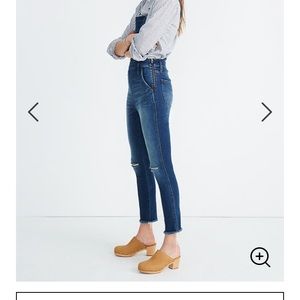 Madewell roadtripper overalls brodie wash M